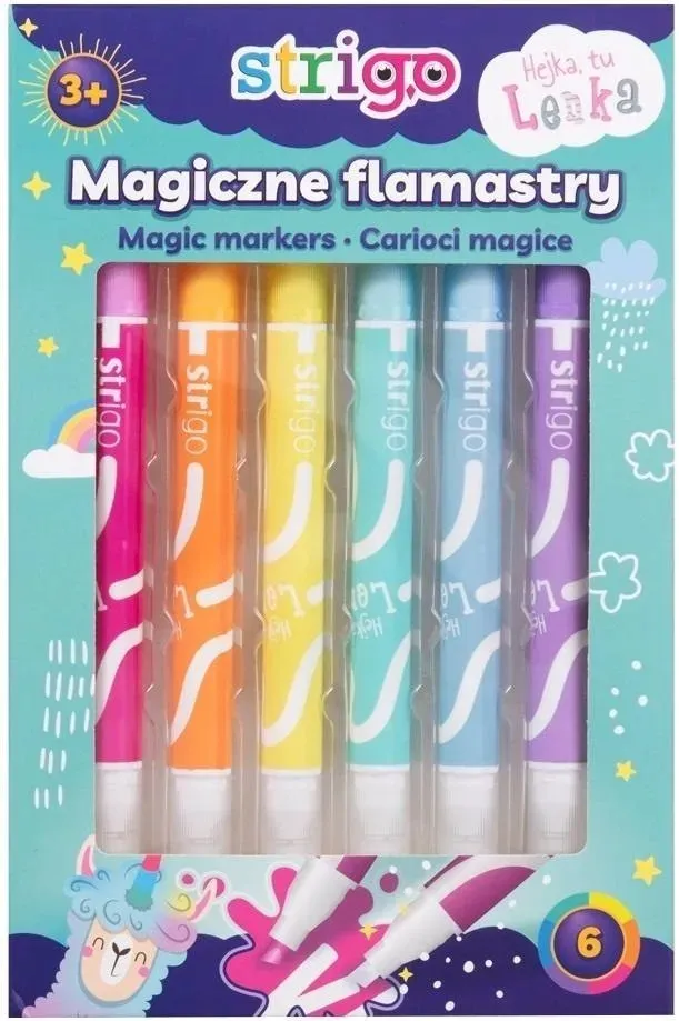 flamastry-magiczne-lenka-6szt-strigo