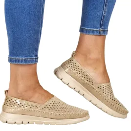 damskie-mokasyny-azurowe-polbuty-sergio-leone-099h-zlote