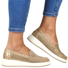 damskie-mokasyny-azurowe-polbuty-sergio-leone-097h-zlote