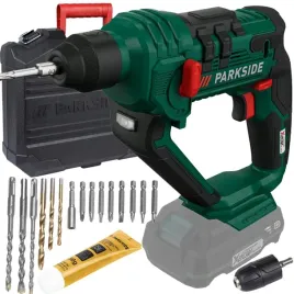 wiertarka-akumulatorowa-udarowa-mlot-udarowy-parkside-20v-sds-plus-walizka