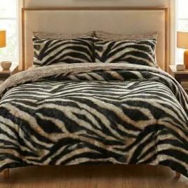 komplet-poscieli-3-czesciowy-3d-bawelna-satynowa-100percent-160x200-cm-zebra