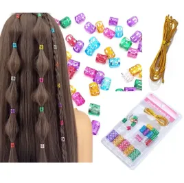 koraliki-do-wlosow-zaciskowe-do-warkoczykow-zestaw-kolorowe-zlote-dreadlock