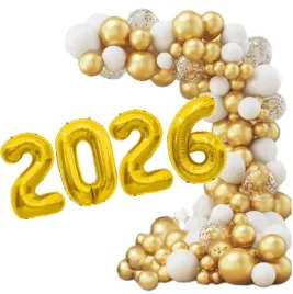 balony-sylwester-2026-nowy-rok-studniowka-bal-studniowkowy-zlote-126-szt