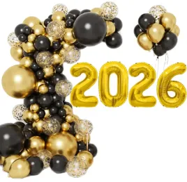 balony-sylwester-2026-zlote-czarne-zestaw-nowy-rok-studniowka-duzy-107-szt