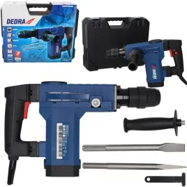 mlot-wyburzeniowy-udarowy-dedra-1150w-15j-2-dluta-sds-max-walizka-lekki