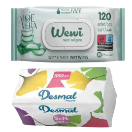 wewi-zestaw-chusteczki-nawilzane-aloes-120szt-i-desmal-higieniczne-550
