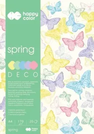 blok-a4-20k-deco-spring-170g-happy-color
