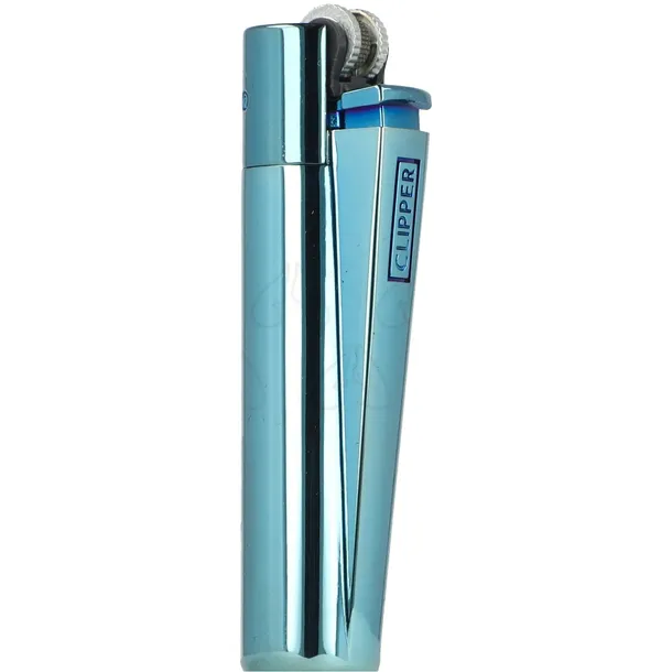 Zapalniczka Clipper Metal wzór DEEP BLUE