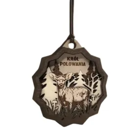 medal-drewniany-bor-hunter-krol-polowania-xi