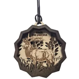 medal-drewniany-bor-hunter-krol-polowania-xii