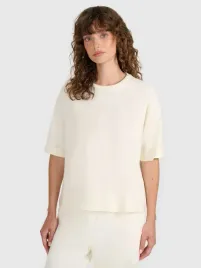 koszulka-do-jogi-oversize-4f-bezowy-xs