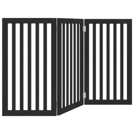 czarna-bramka-zabezpieczajaca-dla-psa-150-cm-drewno-topolowe-50-x-90-x-2