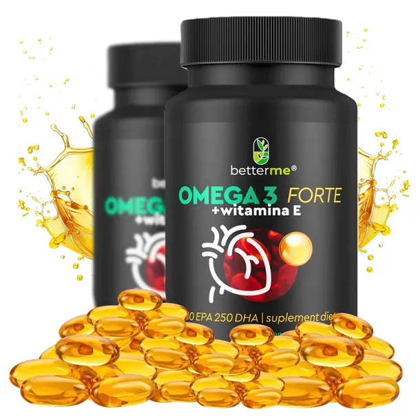 Zestaw D3 K2 MK-7 4000 Czarnuszka 100 kaps + Omega-3 FORTE 120 kaps EPA DHA