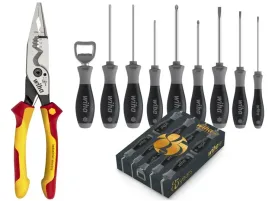 wiha-zestaw-wkretakow-softfinish-9cz-wiha-szczypce-uniwersalne-8w1