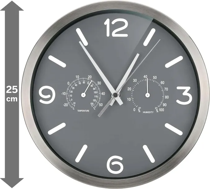 zegar-scienny-bresser-srebrny-25cm-ksztalt-okragly