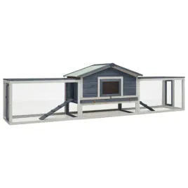 klatka-dla-krolika-szara-310x70x87-cm-drewno-sosny-i-jodly