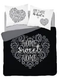 posciel-160x200-home-sweet-home-serca-czarna-biala-holland