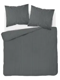 posciel-adamaszkowa-160x200-szara-ciemna-jednobarwna-paski-1-cm-pure