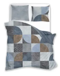 posciel-satynowa-160x200-nobile-szara-niebieska-geometria-faro