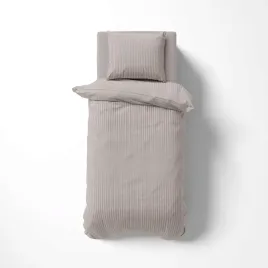 posciel-adamaszkowa-140x200-bezowa-jednobarwna-paski-1-cm-pure