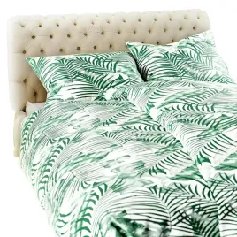 posciel-flanelowa-220x200-jungle-liscie-zielona