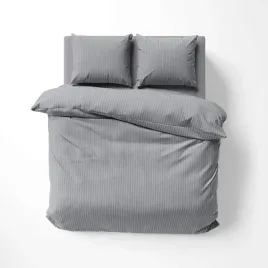 posciel-adamaszkowa-160x200-szara-jednobarwna-paski-1-cm-pure