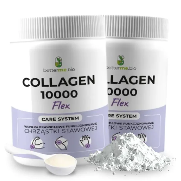Kolagen rybi na stawy| Flex - 450g |+ Wit C + chondroityna + hialuron