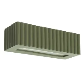 kinkiet-ceramiczny-rigata-zielony-oliwkowy