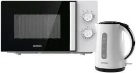 kuchenka-mikrofalowa-gorenje-mo17e1wh-700w-17l-czajnik-k17plbw-2200w-17l