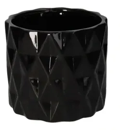 doniczka-oslonka-ceramiczna-nowoczesna-czarna
