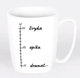 kubek-ceramiczny-bialy-liryka-epika-dramat