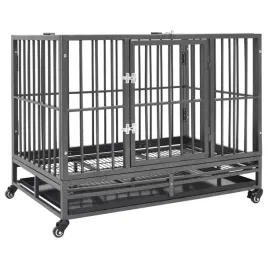 klatka-dla-psa-mobilna-czarno-srebrna-102-x-72-x-85-cm