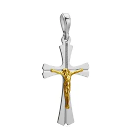 krzyzyk-srebrny-pr-925-z-pozlacanym-jezusem