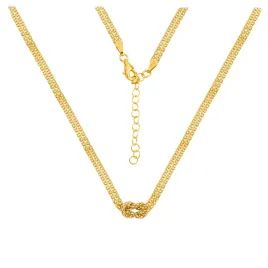 naszyjnik-srebrny-pr-925-elegancka-zlota-kolia-z-wezelkiem-dla-niej