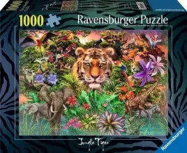 puzzle-1000-tygrys-w-ogrodzie