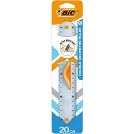 linijka-double-ruler-20cm-z-uchwytem-blister-9926561-bic-noname