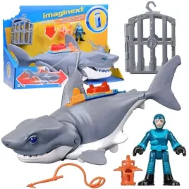 mattel-imaginext-mega-mechaniczny-rekin-atak-rekina-ruchoma-paszcza-za5438