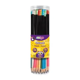 olowek-czarny-z-gumka-hb-36szt-strigo