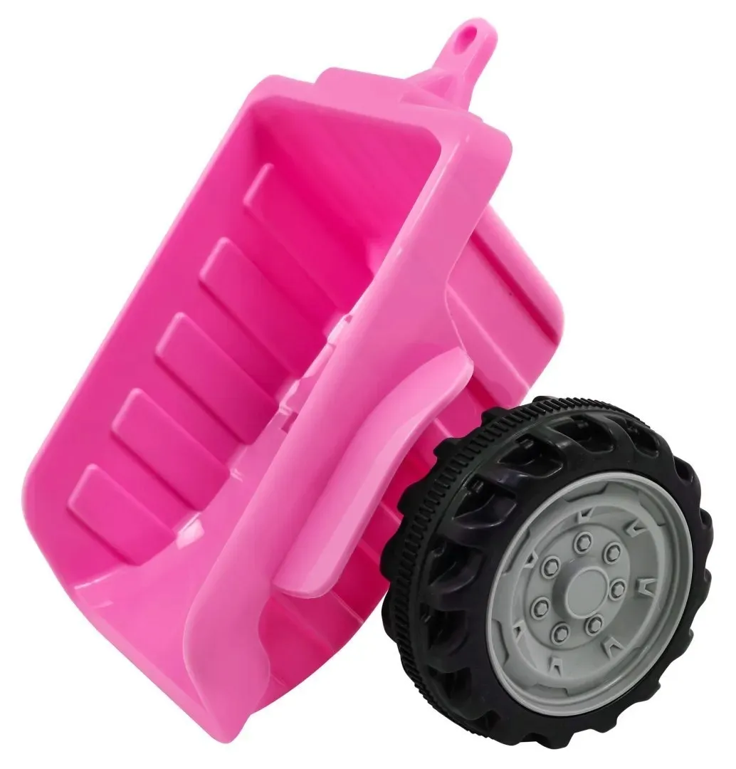traktor-z-przyczepa-rozowy