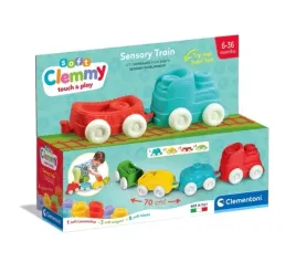 clemmy-kolorowy-pociag-sensoryczny-lokomotywa-wagony-klocki-70cm-clementoni