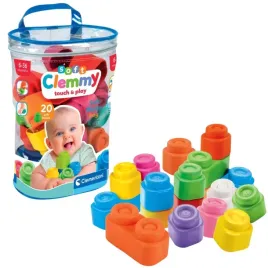 clemmy-kolorowy-zestaw-woreczek-20-miekkich-klockow-clementoni-17877-clemen