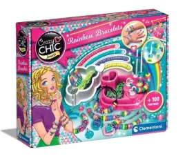 crazy-chic-zestaw-koralikow-kolorowe-bransoletki-clementoni-78415