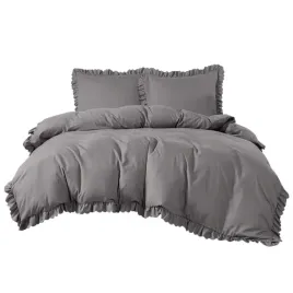 posciel-mikrofibra-z-falbana-luxury-jowita-ciemny-popiel-220-x-200-cm
