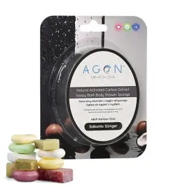 agon-125g-shower-sponge-activated-carbon-mydlo-zatopione-w-gabce-na-prezent
