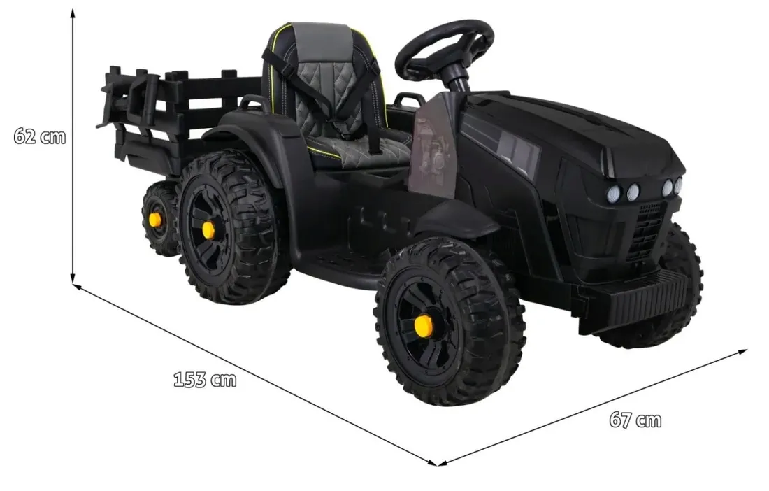 traktor-titanium-z-przyczepa-czarny