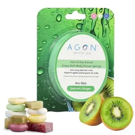 agon-125g-shower-sponge-kiwi-mydlo-zatopione-w-gabce-kiwi-na-prezent