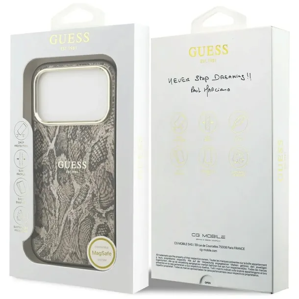 etui-guess-python-pattern-magsafe-do-apple-iphone-17-pro-brazowy-stan-nowy-kolor-brazowy