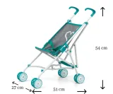 wozek-dla-lalek-julia-prestige-mint-stan-nowy
