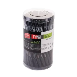 dlugopisfine-07mm-czarny-50szt-easy