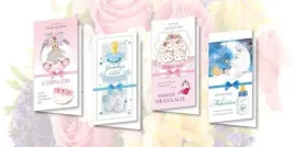 karnet-dl-de-lux-zlocony-narodziny-mix-10szt